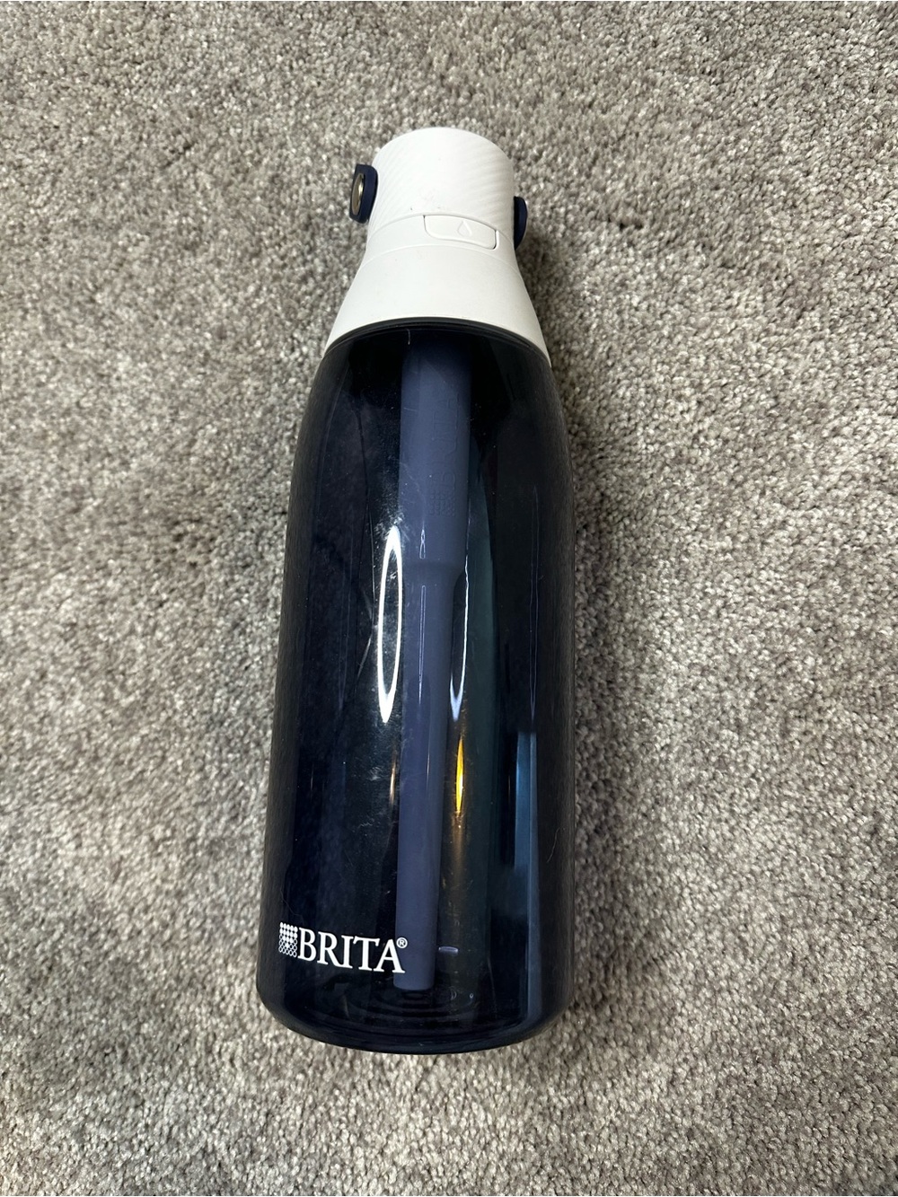 Brita Blue and White Filtered Water Bottle